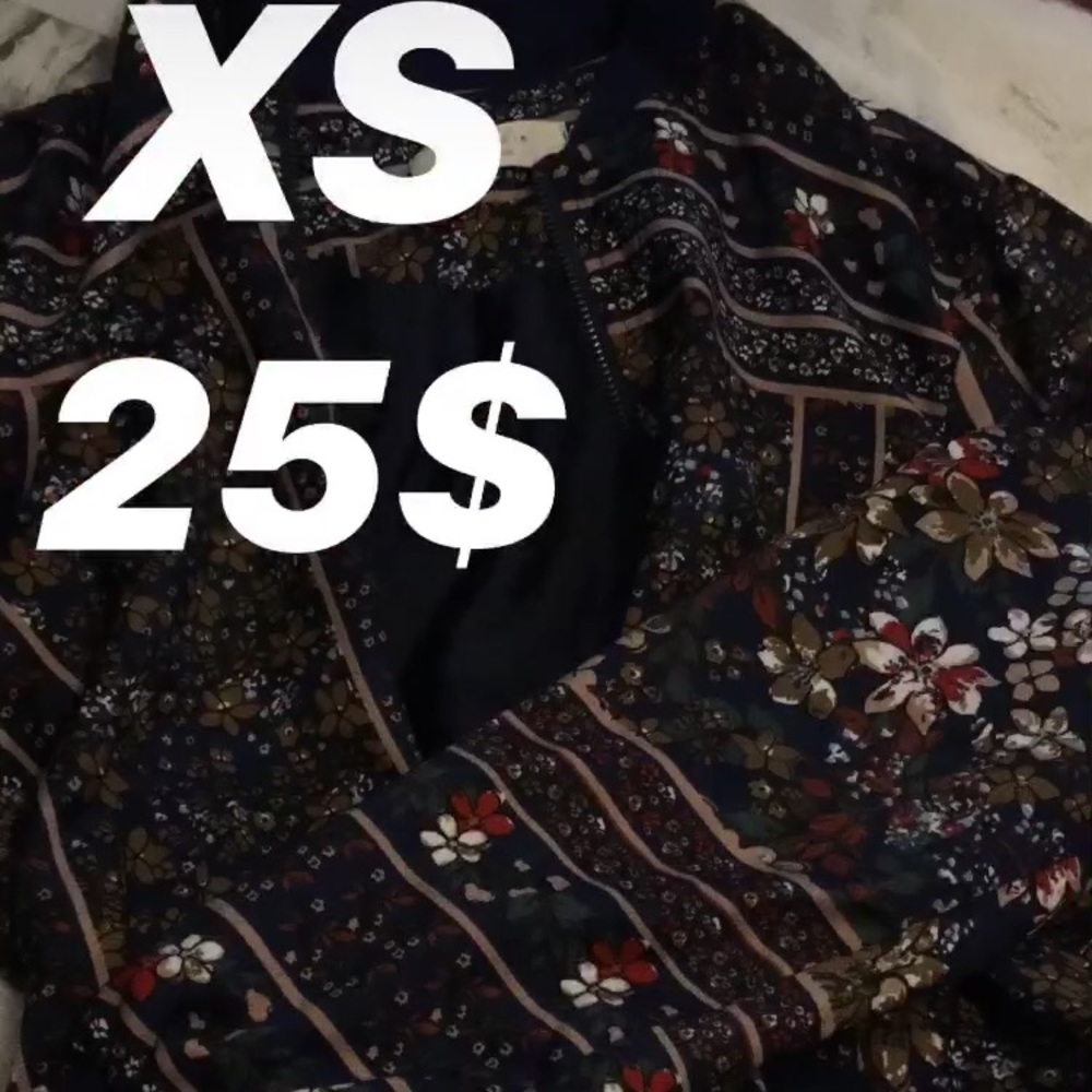 Floral bomber
